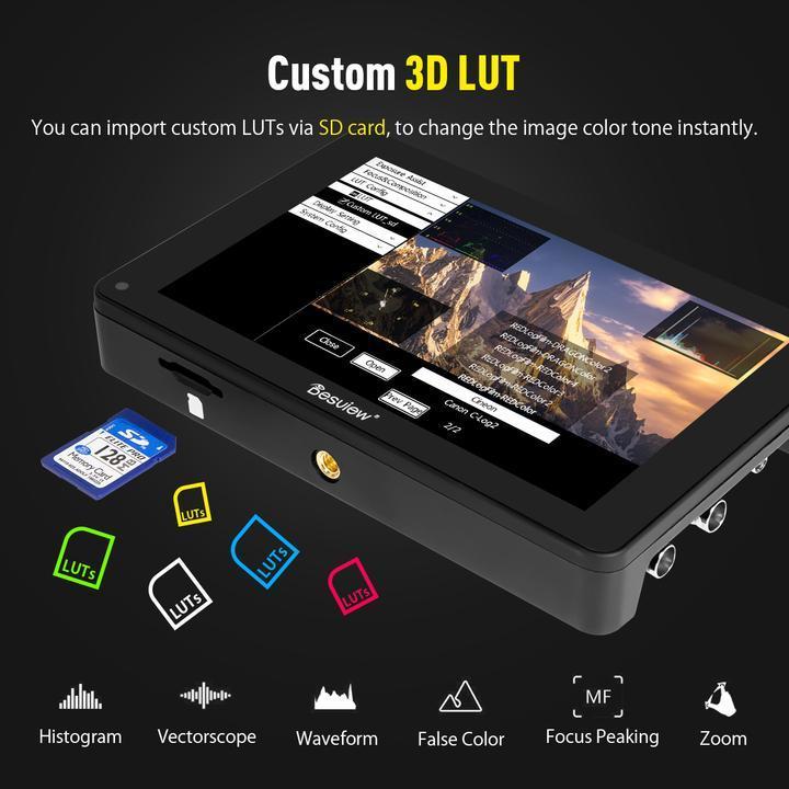 Produktbild Desview R7S Touch Screen Monitor 7 Zoll (Neuheit) (7", Full HD)