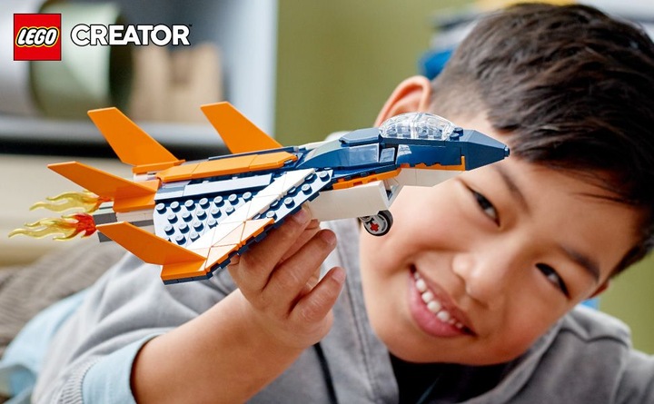 Produktbild LEGO Überschalljet (31126, LEGO Creator 3-in-1)