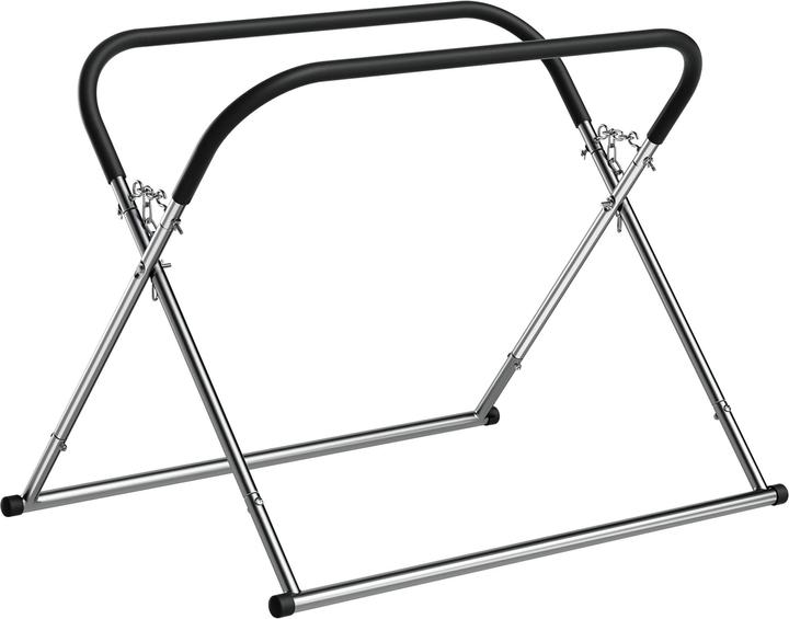 Wiltec Support de pare-brise pliable 80-100cm jusqu'à 75 kg Support de peinture (80 cm, 100 cm)
