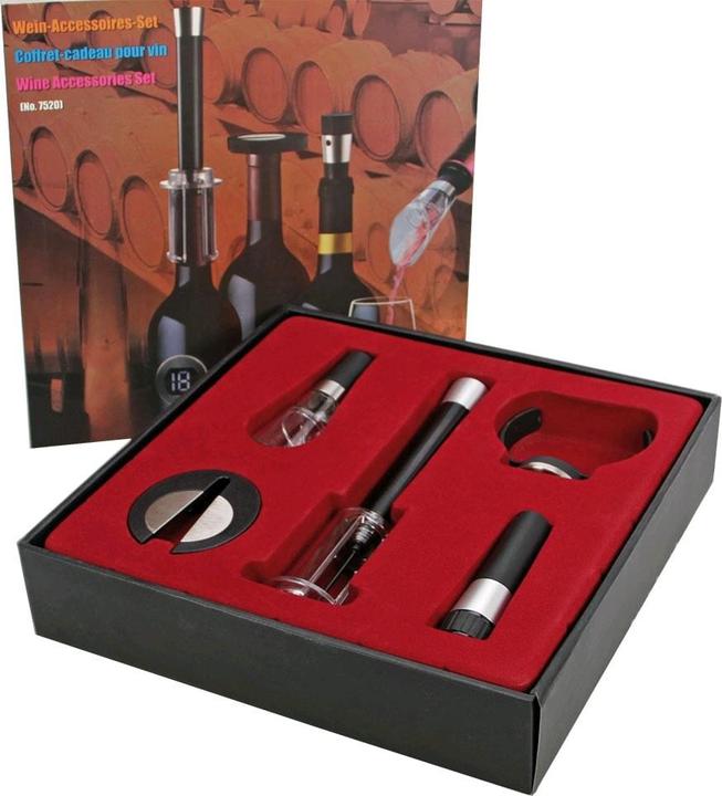 Actual product image Safe Wine gift set with 5 pieces