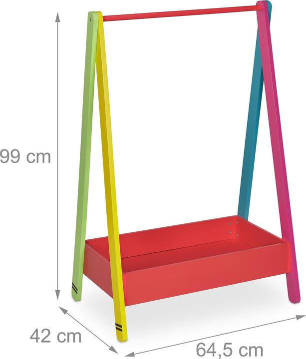Produktbild Relaxdays Kinder-Kleiderständer