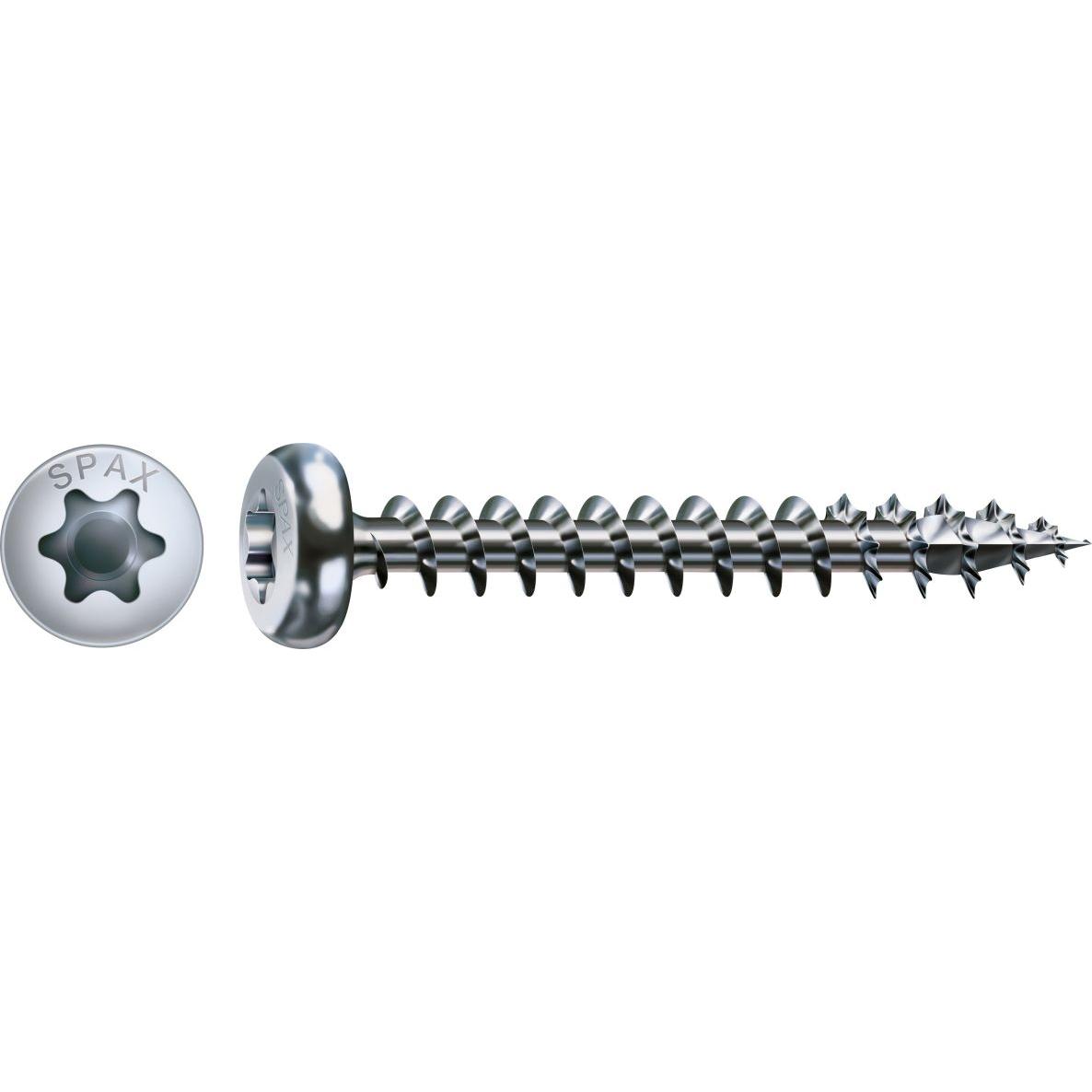 Spax, Schrauben, Spanplattenschraube, Torx, panhead, GrÃ¶ÃŸe 4,0 x 50 mm (200 Schrauben pro Stück)