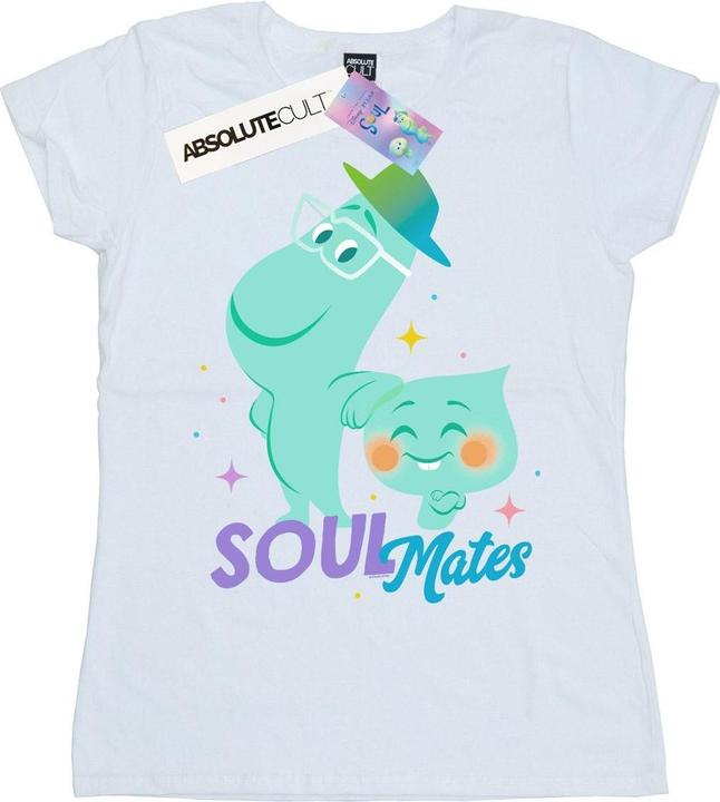 Actual product image Disney Womens/Ladies Soul Joe And 22 Soulmates Cotton T-Shirt (S)