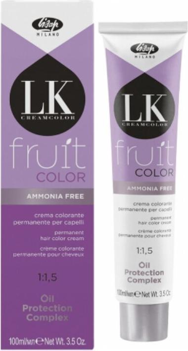 Image du produit Lisap LK fruit Color 4/0 brun moyen 100 ml (4/0 brun moyen)