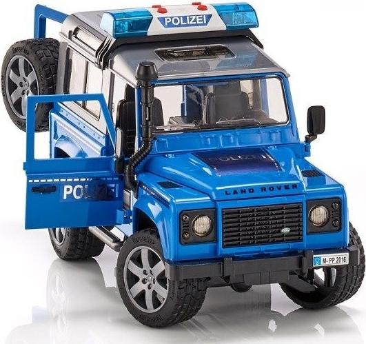 Productafbeelding Bruder Land Rover Defender Politieauto