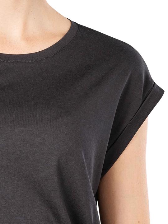 Actual product image Armedangels Jilaana T-Shirt Short Sleeve Black (XS)