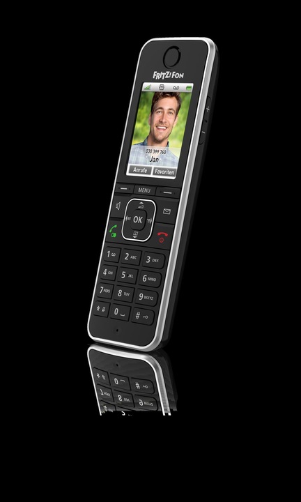 Immagine prodotto AVM Telefono cordless VoIP FRITZ!Fon C6 Black Edition