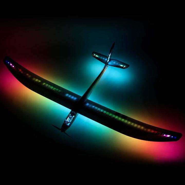 Actual product image E-Flite Night Radian 2000mm electric motor glider model PNP (Glider)