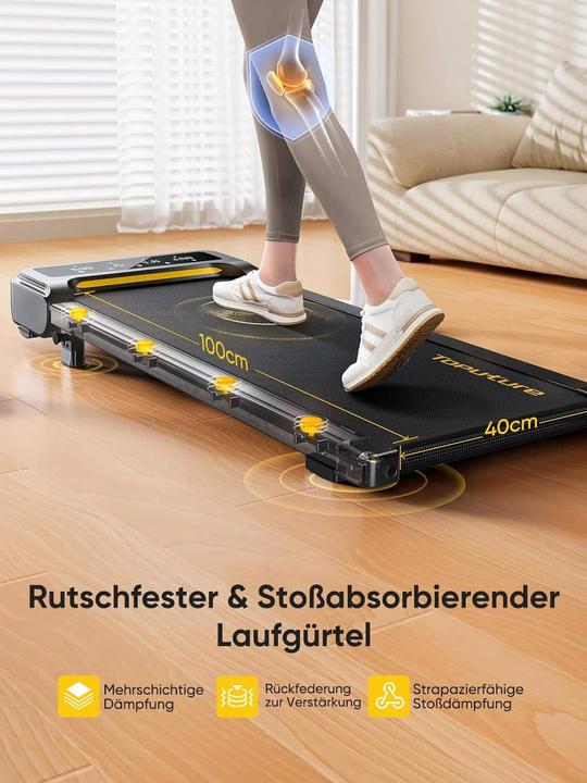 Produktbild Mara Vital Elektrisches Laufband mit Neigung inkl. Fernbedienung und App, keine Montage erforderlich