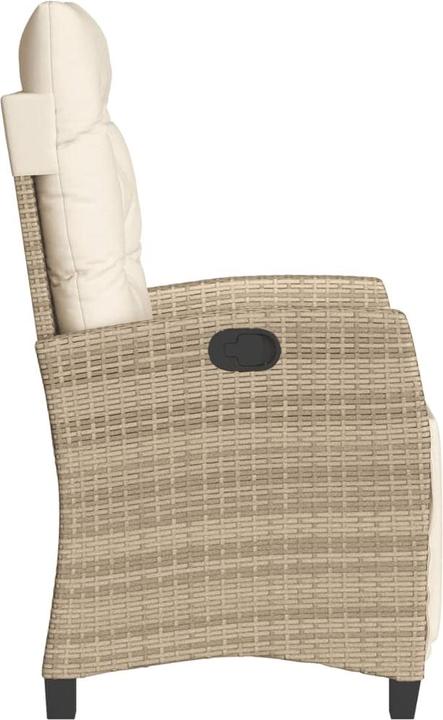 Produktbild vidaXL Gartensessel verstellbar