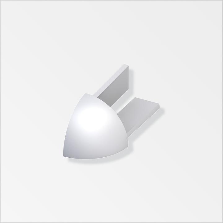 Actual product image Alfer Quadrant outer corner
