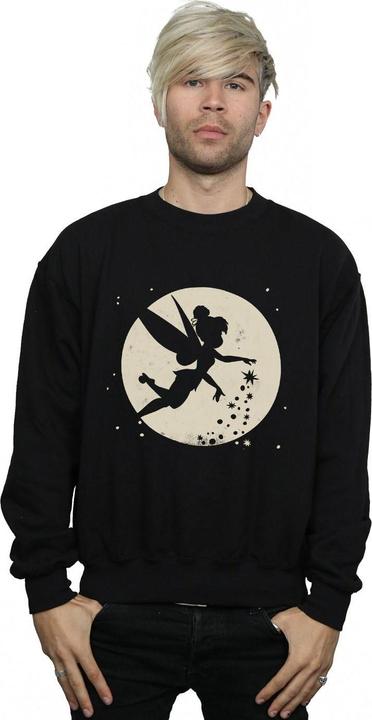 Actual product image Disney Mens Tinkerbell Moon Cropped Sweatshirt (XL)
