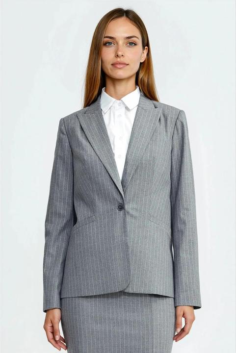 Immagine prodotto Nife Blazer classico a righe donna (42)