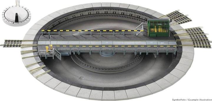 Image du produit Roco Plaque tournante à entraînement électrique (Piste H0)