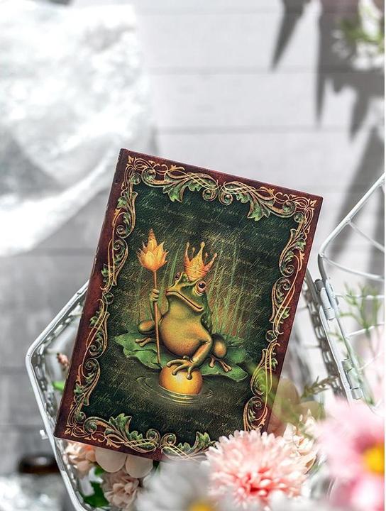 Produktbild Paperblanks Notizbuch Grimm Froschk.Midi liniert (MIDI, Liniert, Harter Einband)