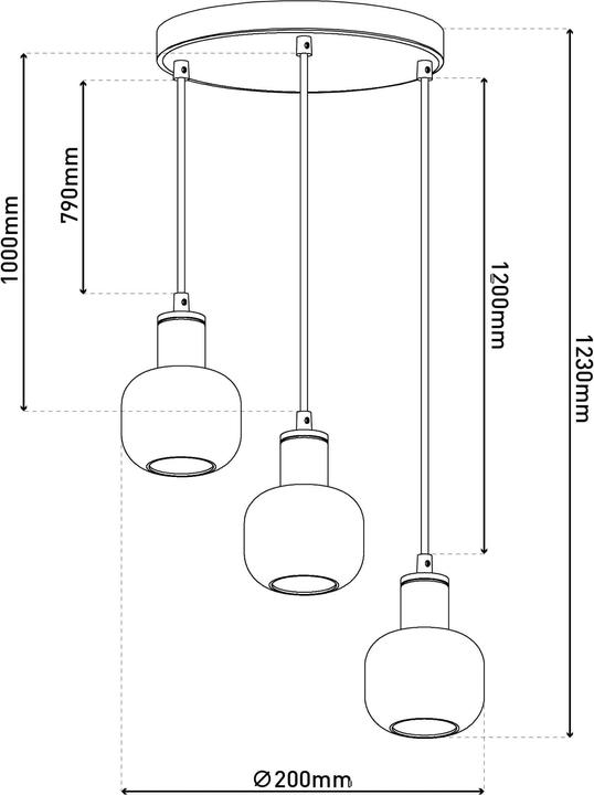 Produktbild Näve Fumoso (E14)