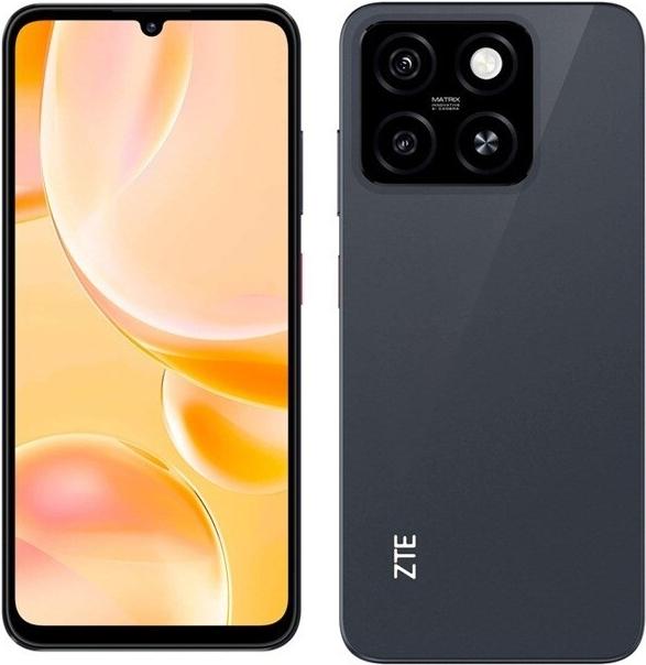 Actual product image ZTE Smartphone BLADE A55 4 GB RAM 128 GB Black (128 GB, Starry Black, 6.75", Dual SIM, 4G)