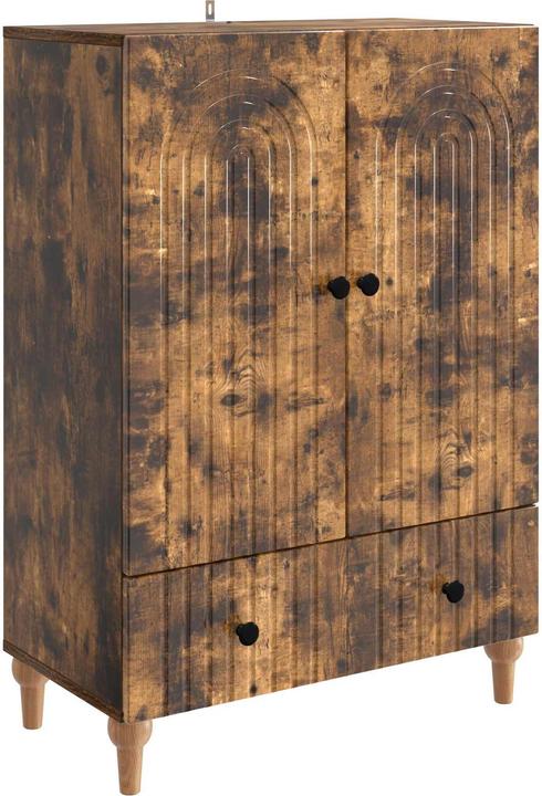 chêne fumé, Marron