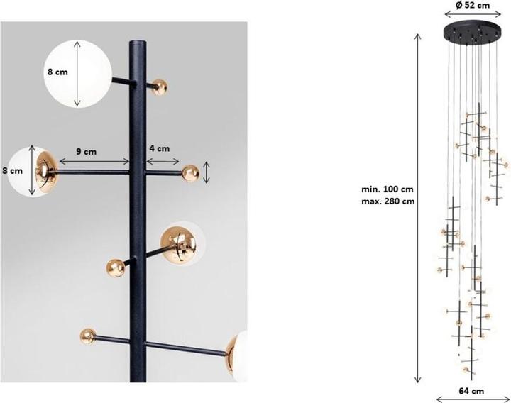 Image du produit Kare Design Suspension Trapez 280cm (G4)