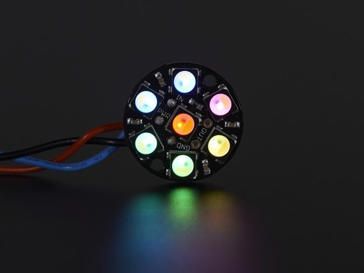 Actual product image Adafruit NeoPixel Jewel Natural White 4500K