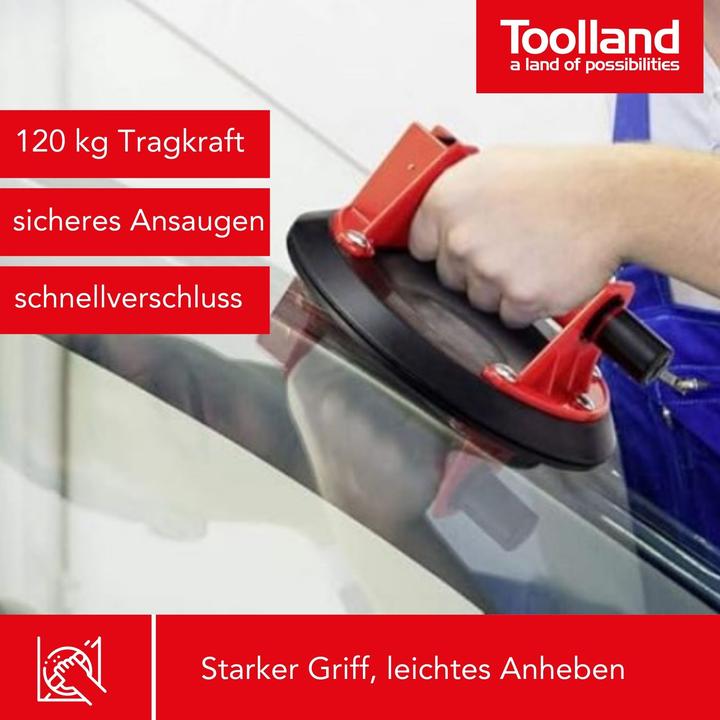 Produktbild Toolland Saugnapf (120 kg)