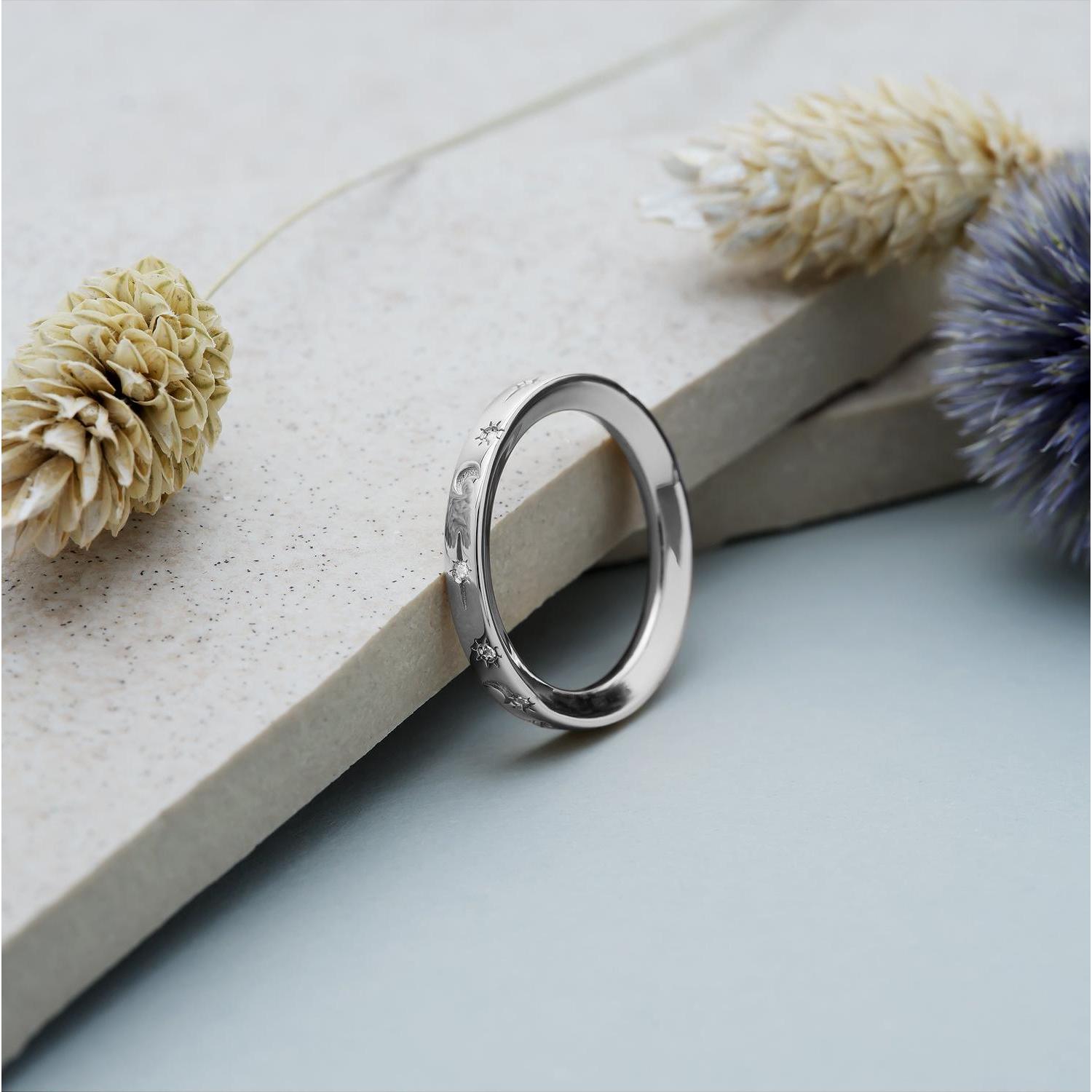 Thumbnail - Jette, Ring, Damenring STARDUST, (53, 925 Silber)