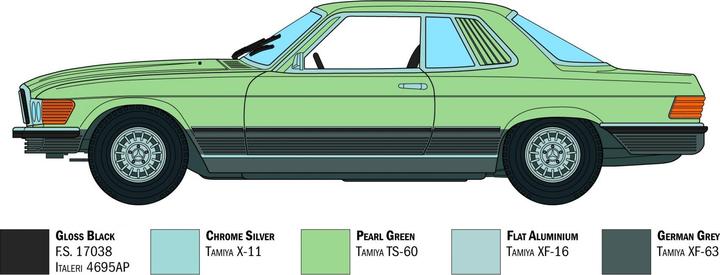 Actual product image 1:24 Mercedes 500 SLC