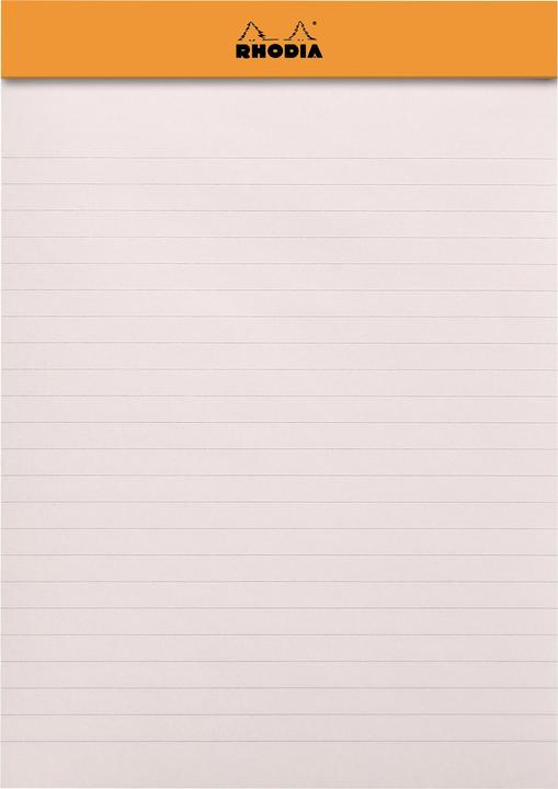 Image du produit Rhodia Basics (A5, À rayures, Couverture rigide)