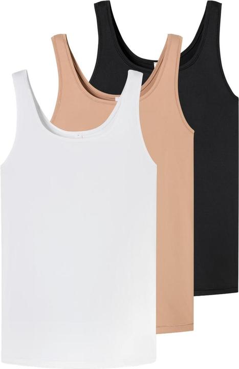 Produktbild Schiesser 3er Pack Unique Mirco Unterhemd / Top (3XL, 46)