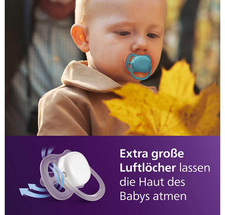 Image du produit Philips Avent Pacifier SCF349/57 ultra air (2 x, à partir de 18 m.)