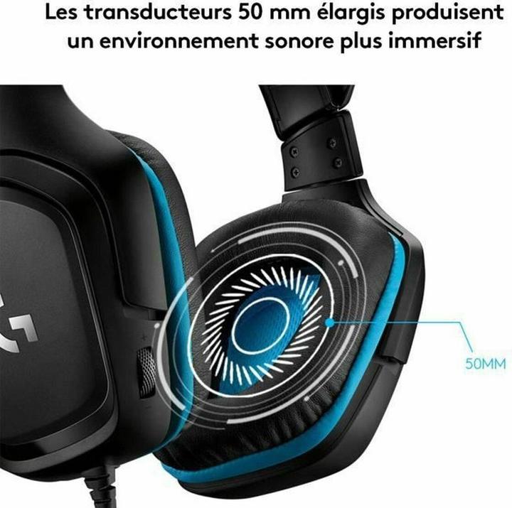 Immagine prodotto Logitech G G432 (Cablato)