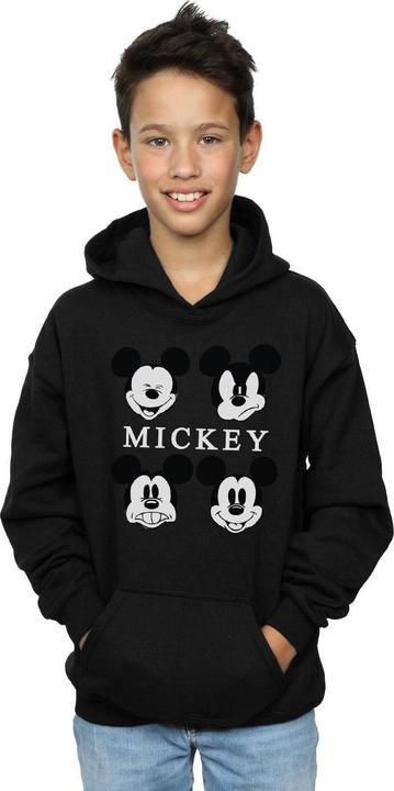 Immagine prodotto Disney Mickey Mouse Four Heads Felpa con Cappuccio Ragazzi (140, 146)