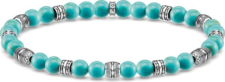 Immagine prodotto Thomas Sabo Bracciale talismano turchese (17 cm, Argento 925, Annerito)
