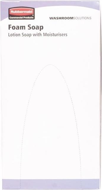 Actual product image Rubbermaid Moisturising spray soap cl (refill, 800 ml)