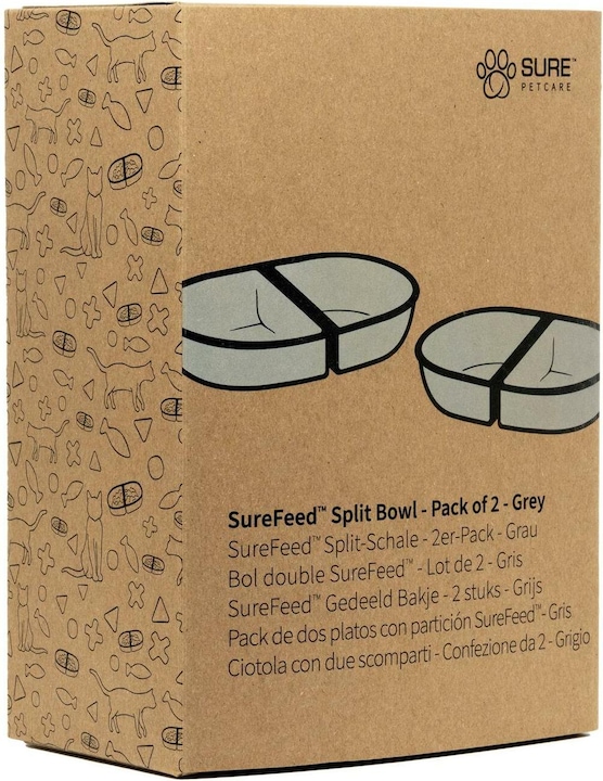 Actual product image SureFeed Accessories Double replacement shell, grey, 2 pcs, material (0.40 l)