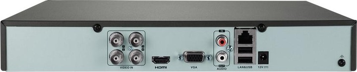 Productafbeelding Abus Complete set met hybride videorecorder en 4 analoge minibuiscamera's (2560 x 1944 pixels, 1920 x 1080 Pixels)