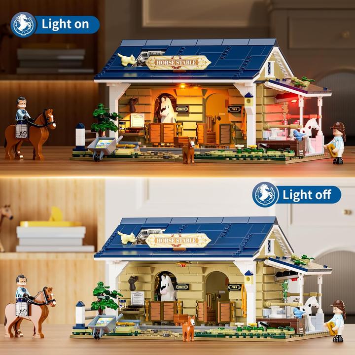 Produktbild Lumibricks Pferdestall