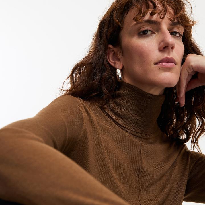 Immagine prodotto La Redoute Collections Rollkragenpullover aus Feinstrick (XL)