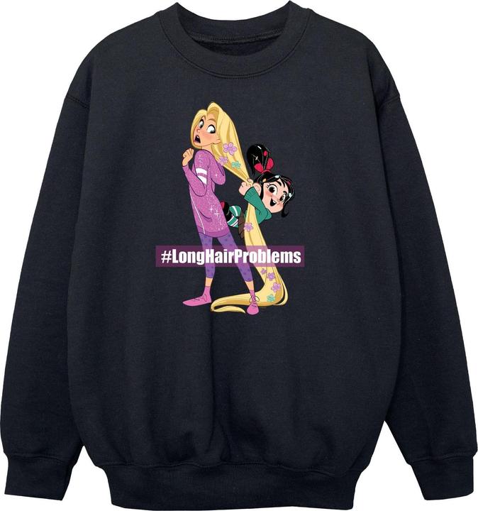 Produktbild Disney Wreck It Ralph Rapunzel And Vanellope Sweatshirt Mädchen (152, 158)