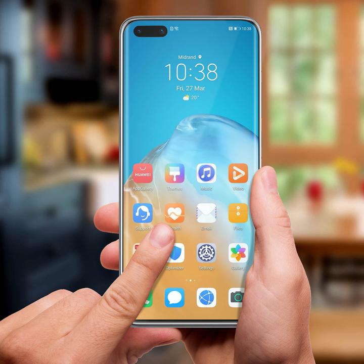 Actual product image Akashi Premium screen protector film (1 pcs., Huawei P40 Pro)