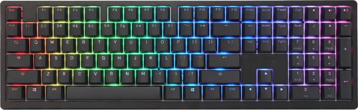 Ducky Zero 6108 Classic Black Wireless Gaming Tastatur - MX2A Brown (US) (USA, Kabelgebunden, Kabellos)