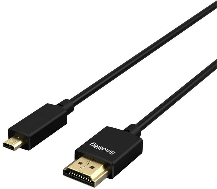 Actual product image SmallRig Ultra-Slim 4K HDMI Data Cable (D to A) (100cm) 4795 (1 m, HDMI, 2.0)