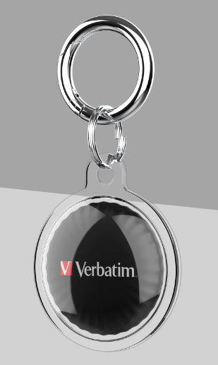 Produktbild Verbatim My Finder Coin, schwarz Bluetooth Item Finder 32133 (iOS)
