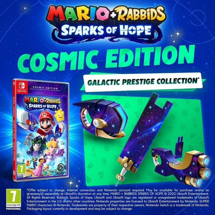 Productafbeelding Ubisoft Mario + Rabbids: Vonken van hoop (Kosmische editie) (Switch, Switch Lite, Switch OLED, EN)