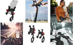 Actual product image LogiLink Smartphone bike mount, angled, for 3.57" smartphones