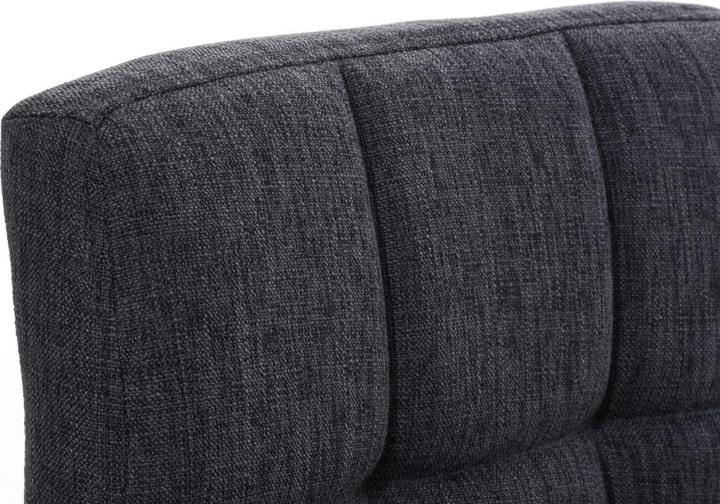Produktbild Swisshandel24 Barhocker Peru STOFF, dunkelgrau