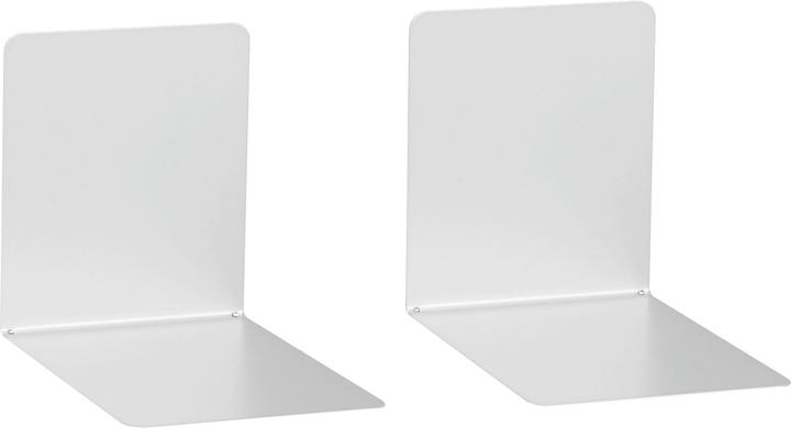 Maul Buchstütze aus Metall grau (12.5 x 15 x 15 cm)