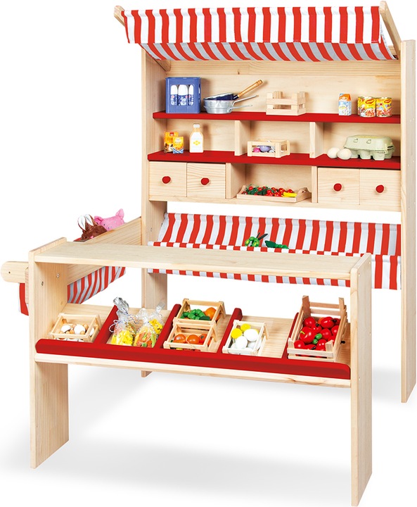 Actual product image Pinolino Market stall Lucy