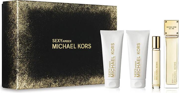 Immagine prodotto Michael Kors Sexy Amber Eau de Parfum 100ml EDP 10ml SG 100ml BL 100ml - Confezione da 4 (Eau de parfum, 100 ml)