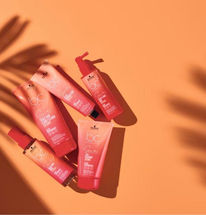 Actual product image Schwarzkopf Professional Bonacure Sun Protect Pouch 2025 (Suntan cream, 275 ml)